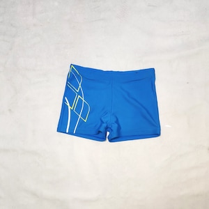Arena Vintage 1990s Swimsuit Shorts , Size 10-11 Years, Light Blue Colour