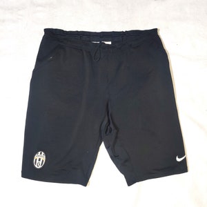Authentic Juventus Football Soccer Shorts by Nike, Size S, Black Colour