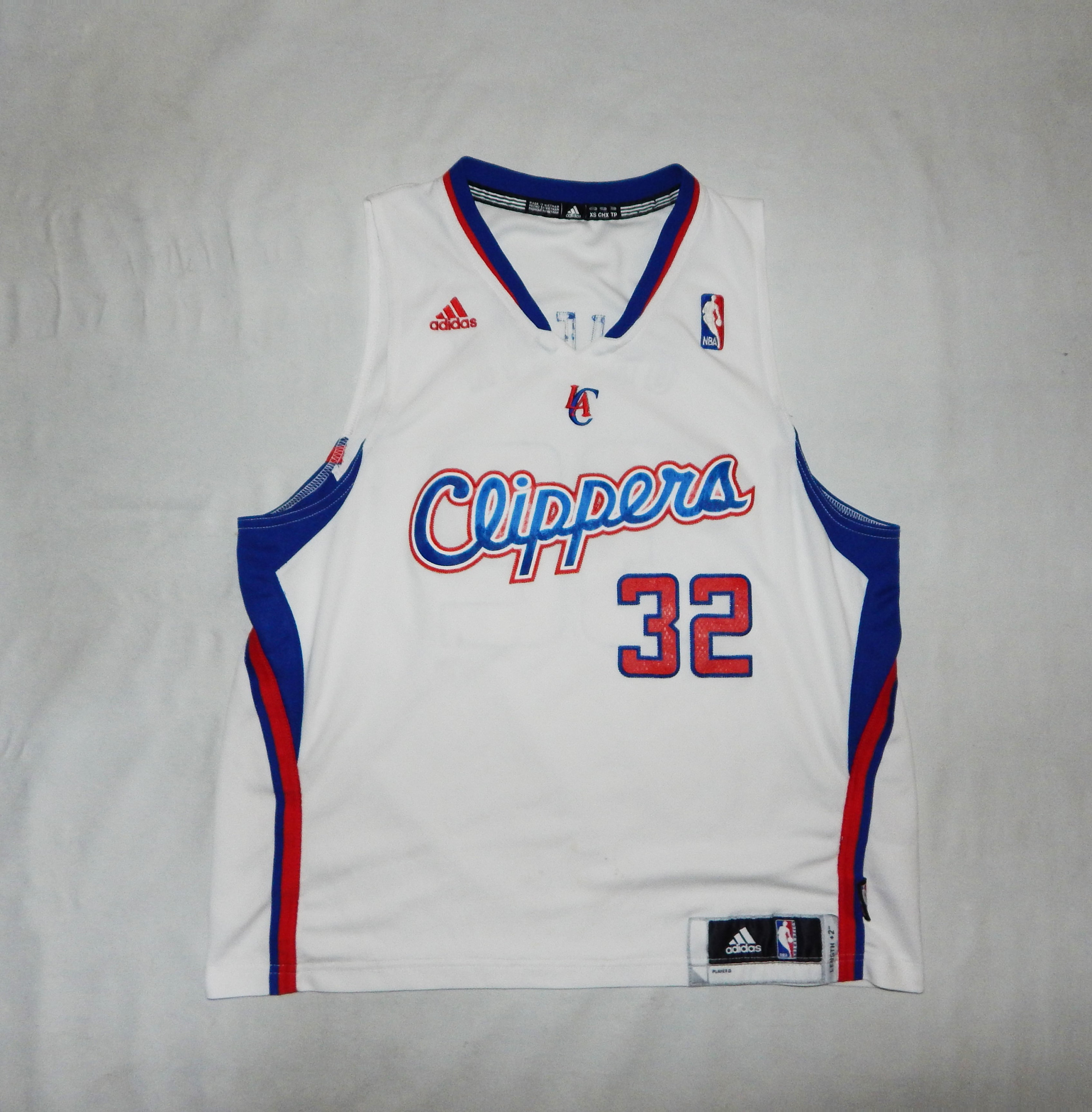 Adidas NBA New LA Clippers Jersey Sz XL