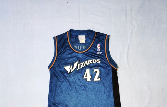 Vintage Washington Wizards 42 Stackhouse NBA BASKETBALL JERSEY