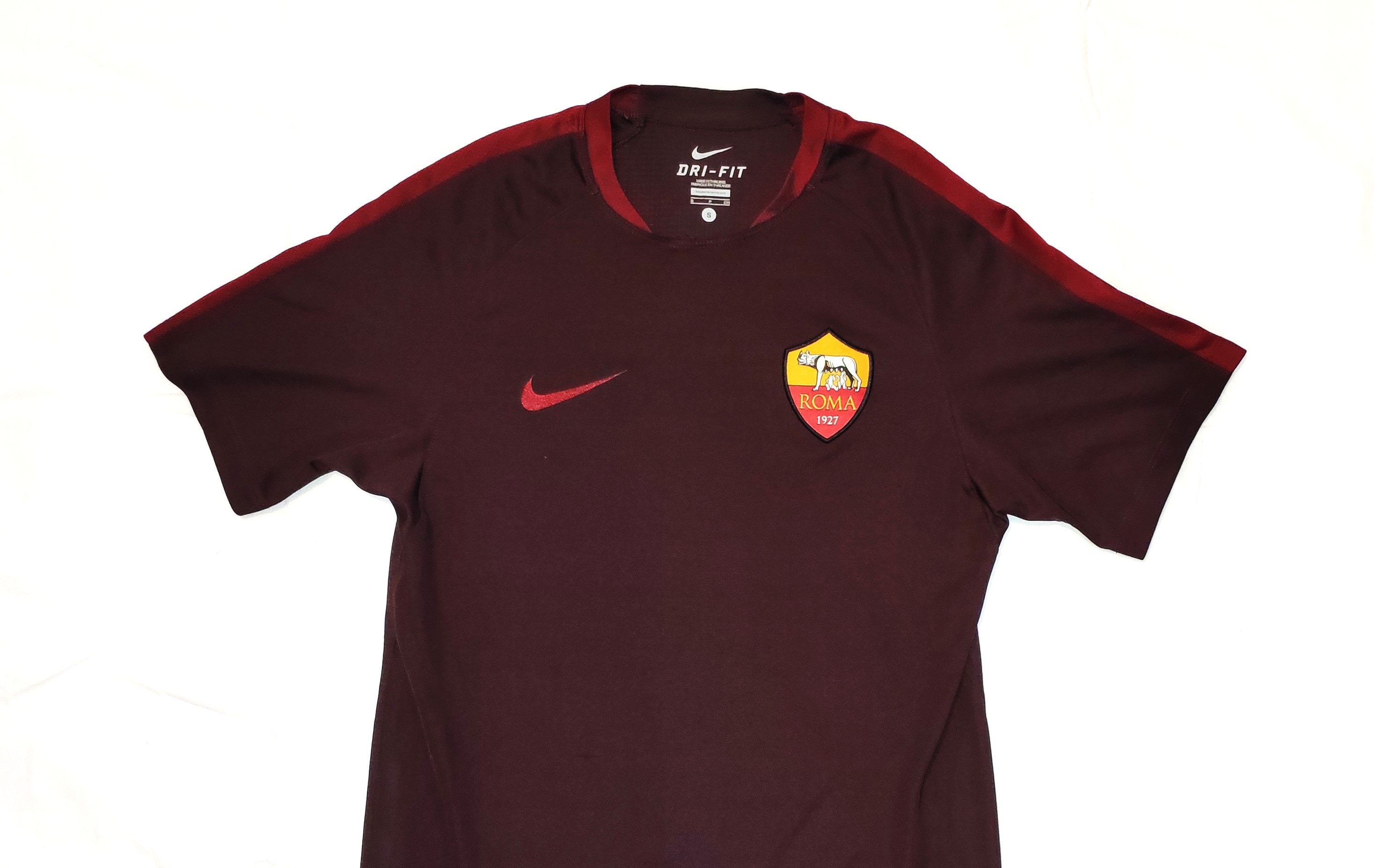 Jersey Roma Rosa A. S. Roma Official Football Soccer Jersey by Nike, Size S, Dark Red ...