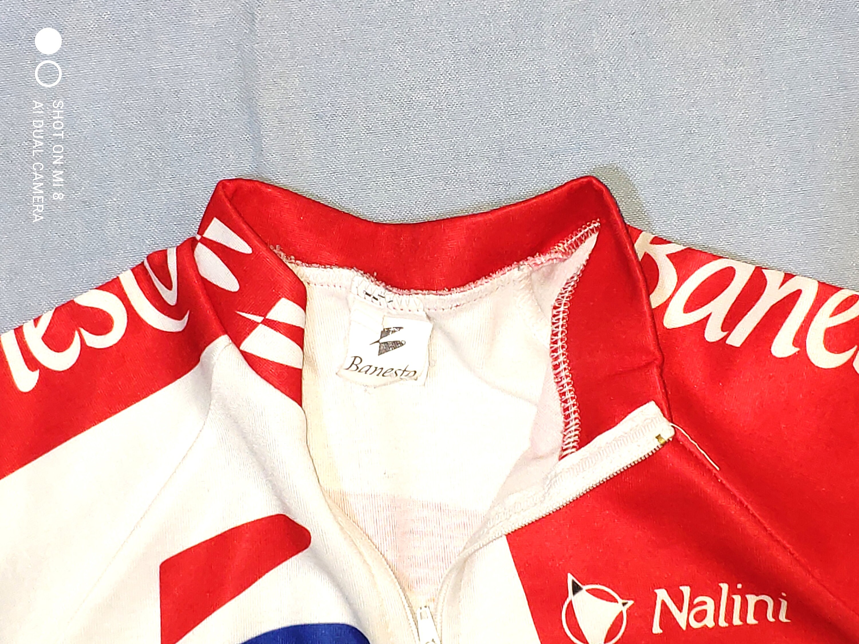 Maillot Cycliste Vintage Nalini Banesto Campagnolo, équipe 1998, Taille L Homme