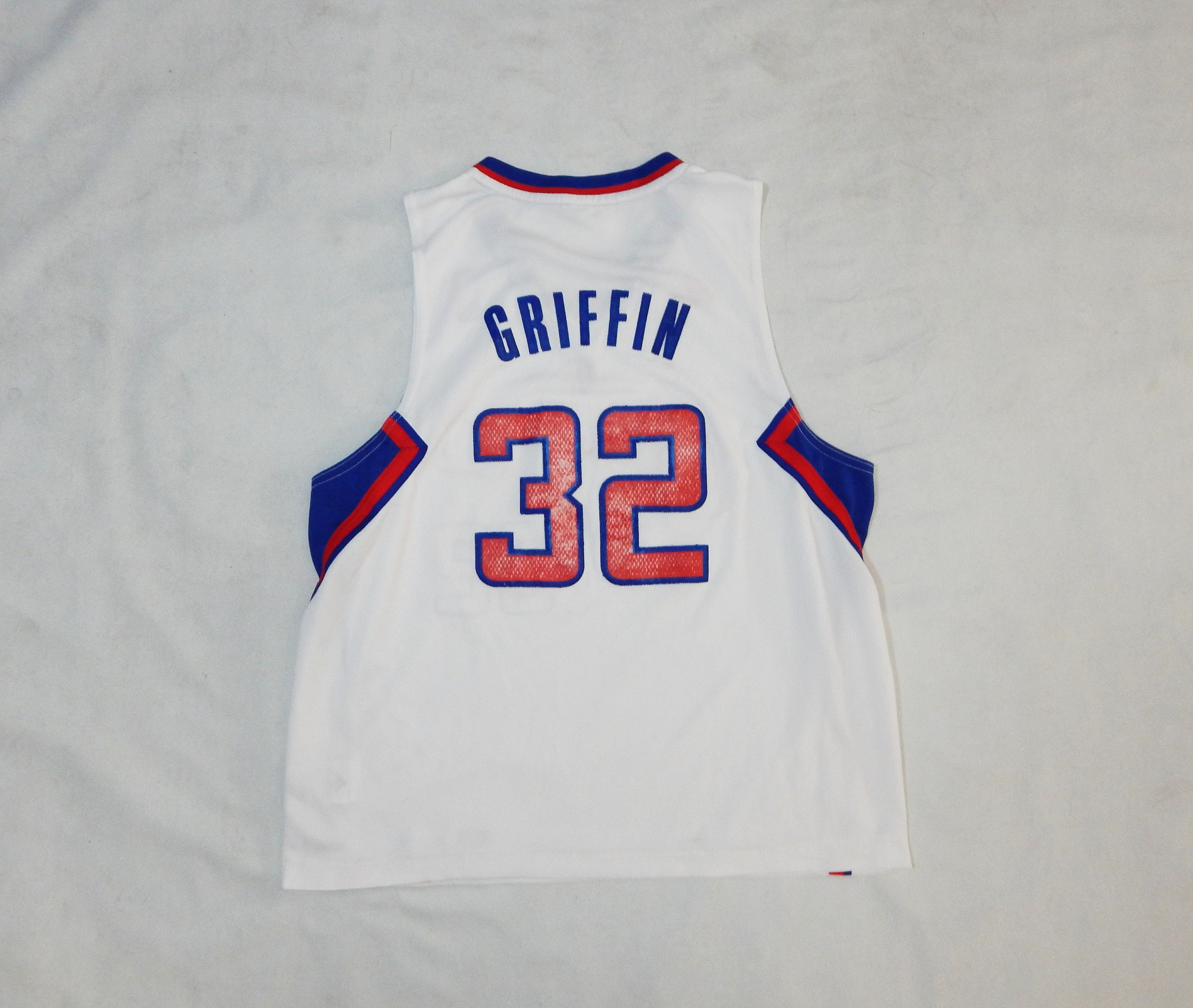 Youth LA Clippers Blake Griffin adidas White Replica Home Jersey