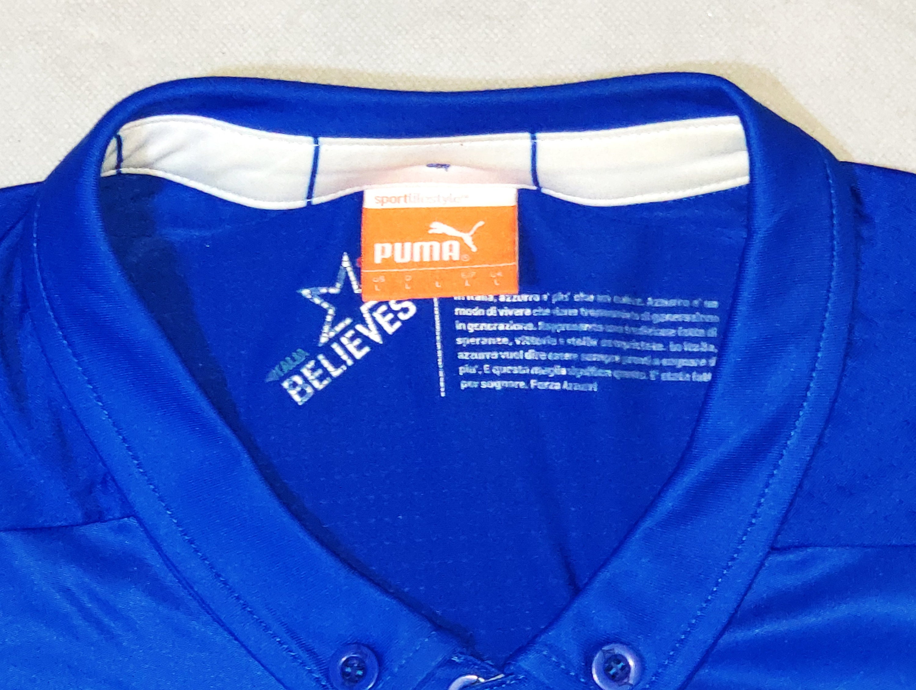 Italy National Team Official Football Soccer Jersey by Puma - Etsy