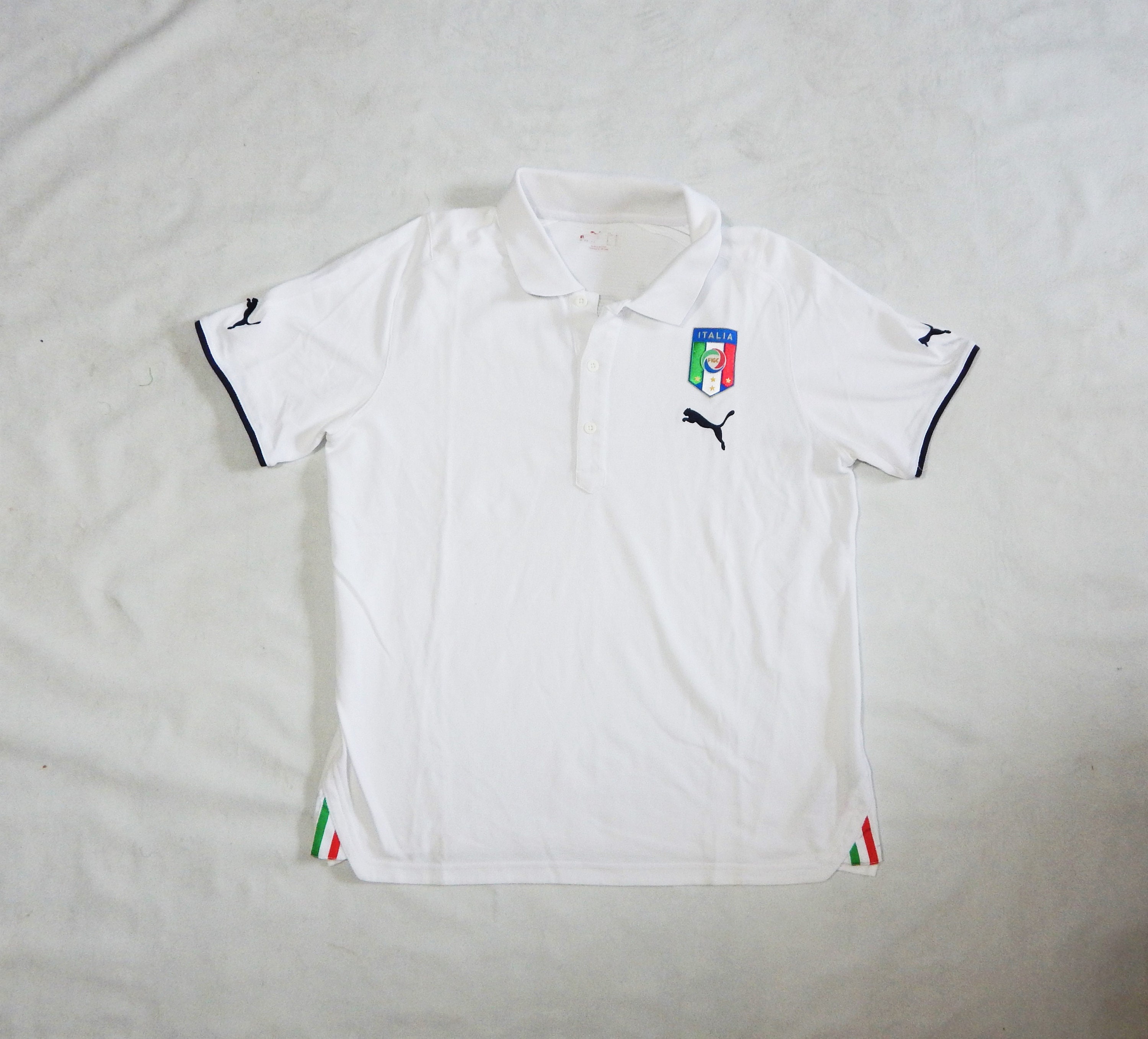 Italy National Team Official Football Soccer Polo Shirt by Italy National Team Official Football Soccer Polo Shirt by