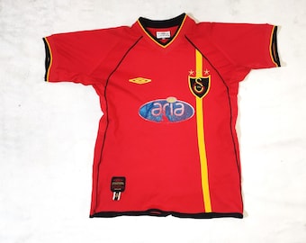 Maglia Galatasaray Umbro 2002-03 Xl Vintage Calcio Trikot Shirt Jersey