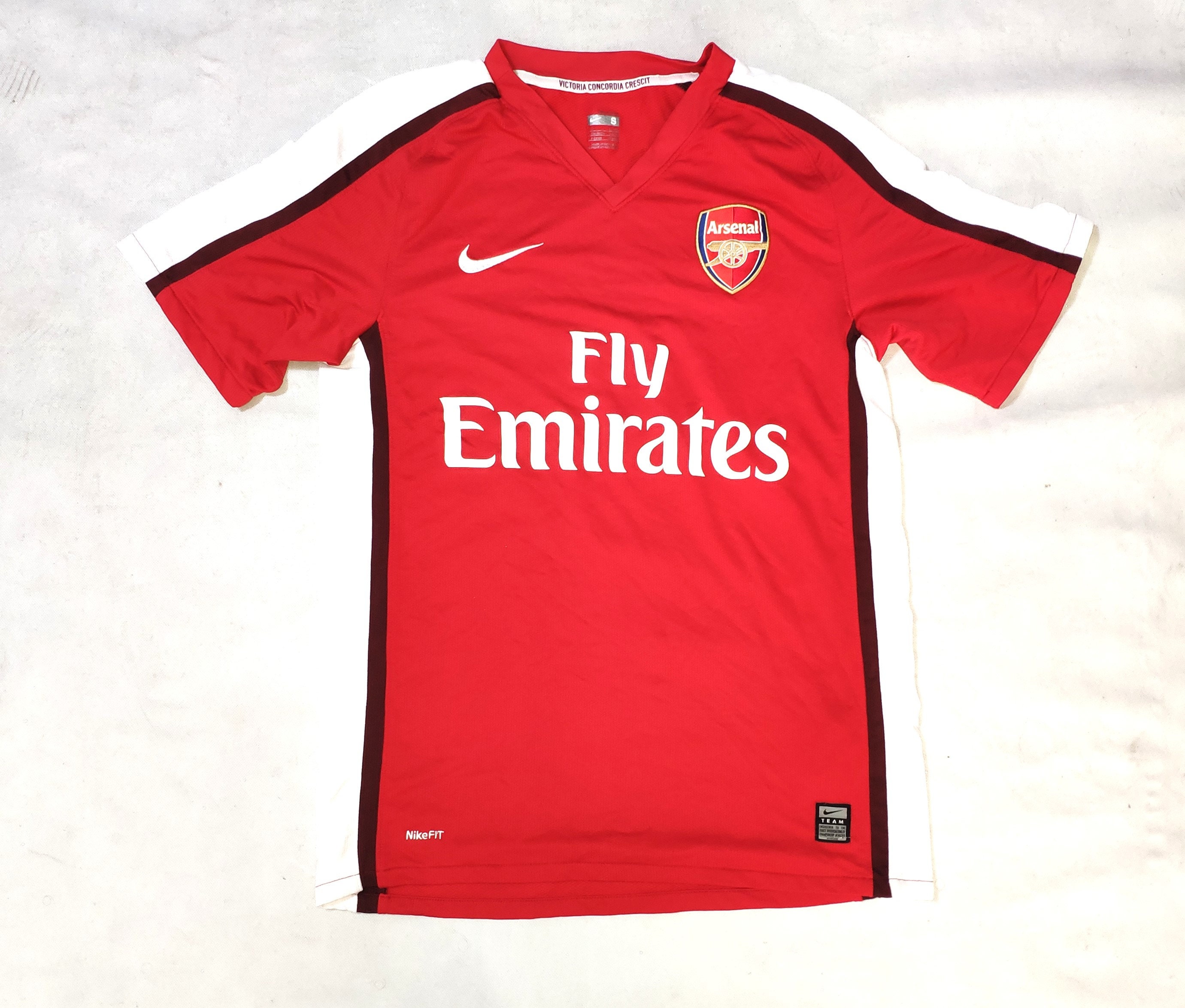 Volwassen Herziening moord Arsenal Official Football Soccer Jersey by Nike Size S - Etsy