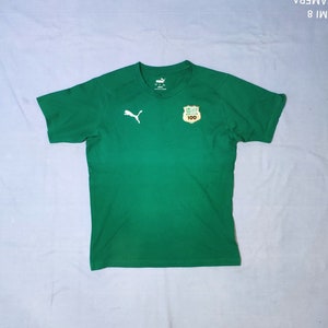 Offizielles Sassuolo-Fußballtrikot von Puma, Größe S, Farbe Grün/Weiß