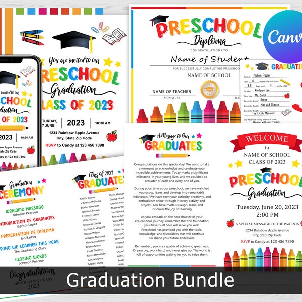 Preschool Graduation - Etsy