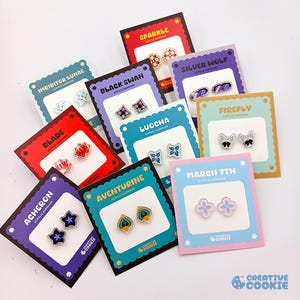 Honkai Star Rail Acrylic Earrings | Creative Cookie
