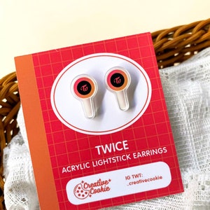 Twice Tiny Lightstick Acrylic Earring | K-pop | Creative Cookie