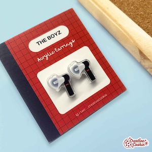 The Boyz Tiny Lightstick Acrylic Earring | K-pop | Creative Cookie