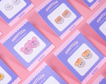 Seventeen Miniteen Acrylic Earrings | K-pop | Creative Cookie