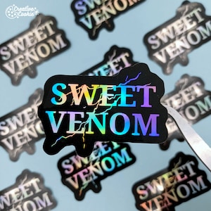 Enhypen Sweet Venom Holographischer Vinyl Aufkleber | KPOP | Kreativer Keks