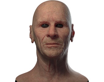 Silicone Mask | Realistic Senior Man Disguise Mask