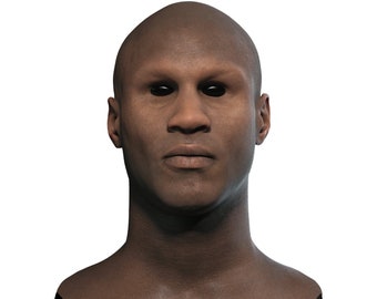 Silicone Mask | Realistic Black Man Disguise Mask