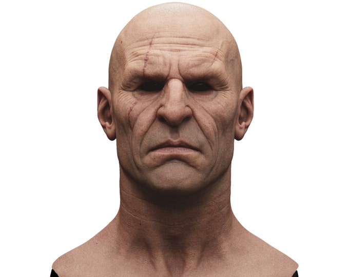 Silicone Mask | Realistic Fighter Guy Disguise Mask