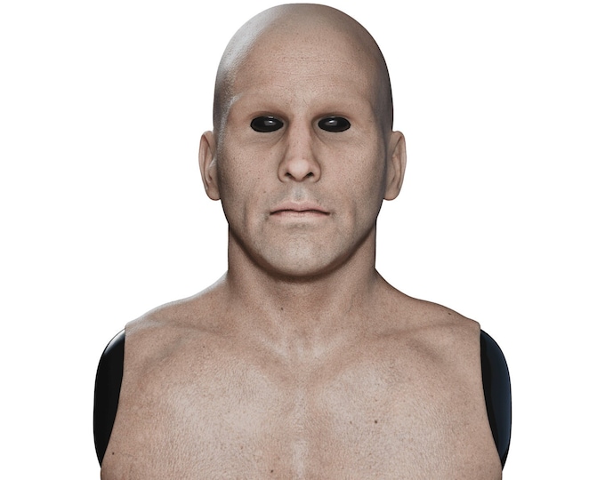 Silicone Mask | Realistic Muscle Guy Disguise Mask