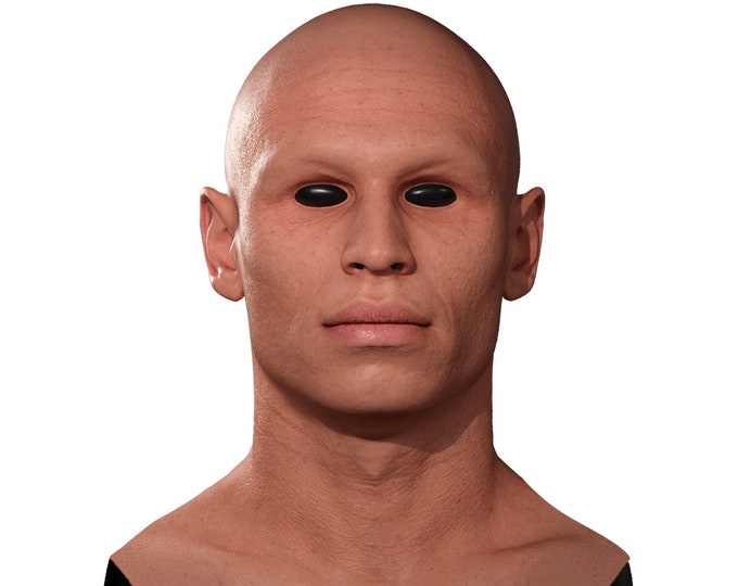 Silicone Mask | Realistic Marine Man Disguise Mask