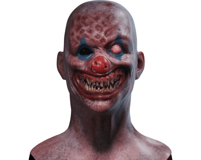 Silicone Mask | Evil Clown II Halloween Mask