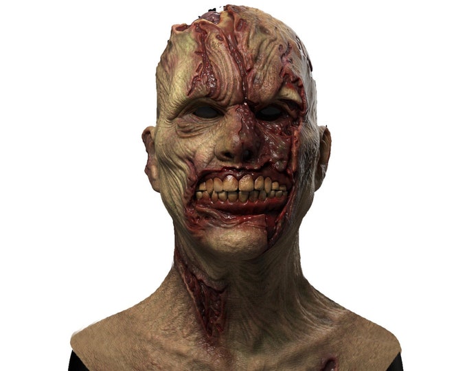 Silicone Mask | Realistic Zombie Halloween Mask