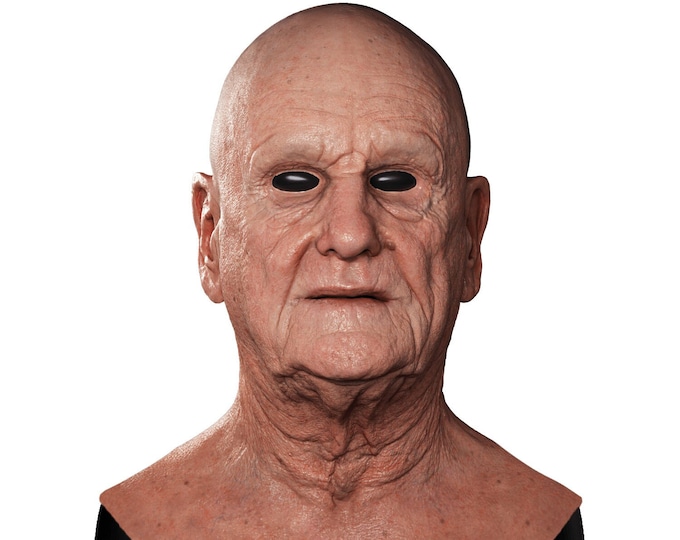 Silicone Mask | Realistic Old Geezer Disguise Mask