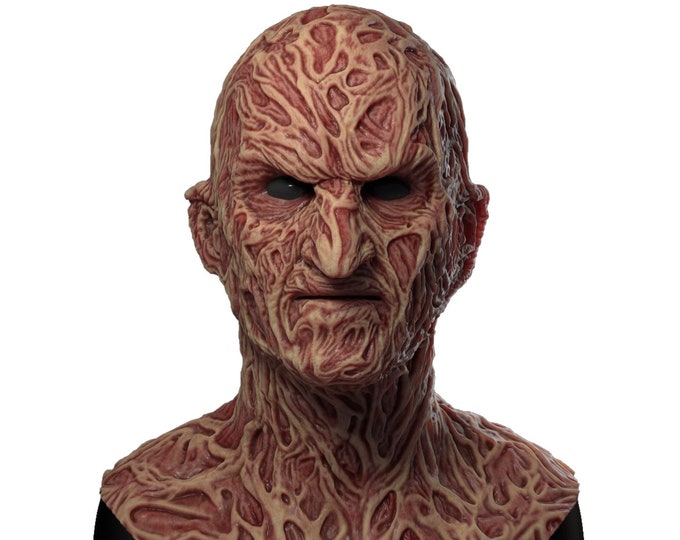 Silicone Mask | Freddy Krueger Halloween Mask