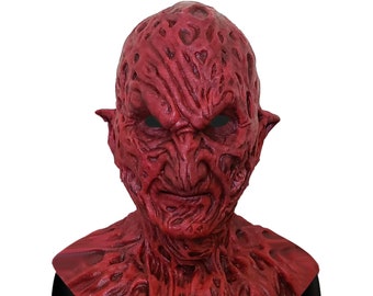 Silicone Mask | Demon Freddy Krueger Halloween Mask