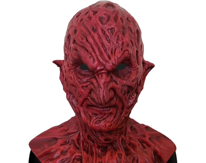 Silicone Mask | Demon Freddy Krueger Halloween Mask