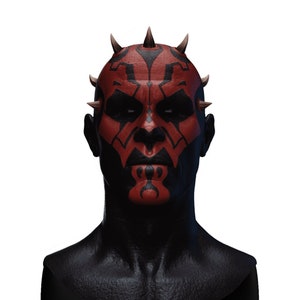 Silicone Mask | Darth Maul Star Wars Halloween Mask