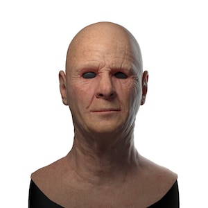 Silicone Mask | Realistic Elderly Man Disguise Mask