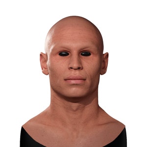 Silicone Mask | Realistic Marine Man Disguise Mask