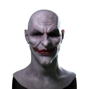 Silicone Mask | Arkham Joker Halloween Mask