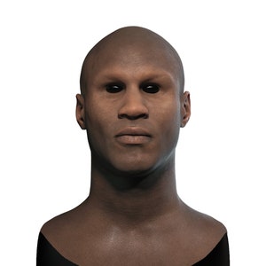 Silicone Mask | Realistic Black Man Disguise Mask