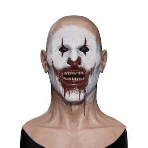 Silicone Mask | Psycho Clown I Halloween Mask