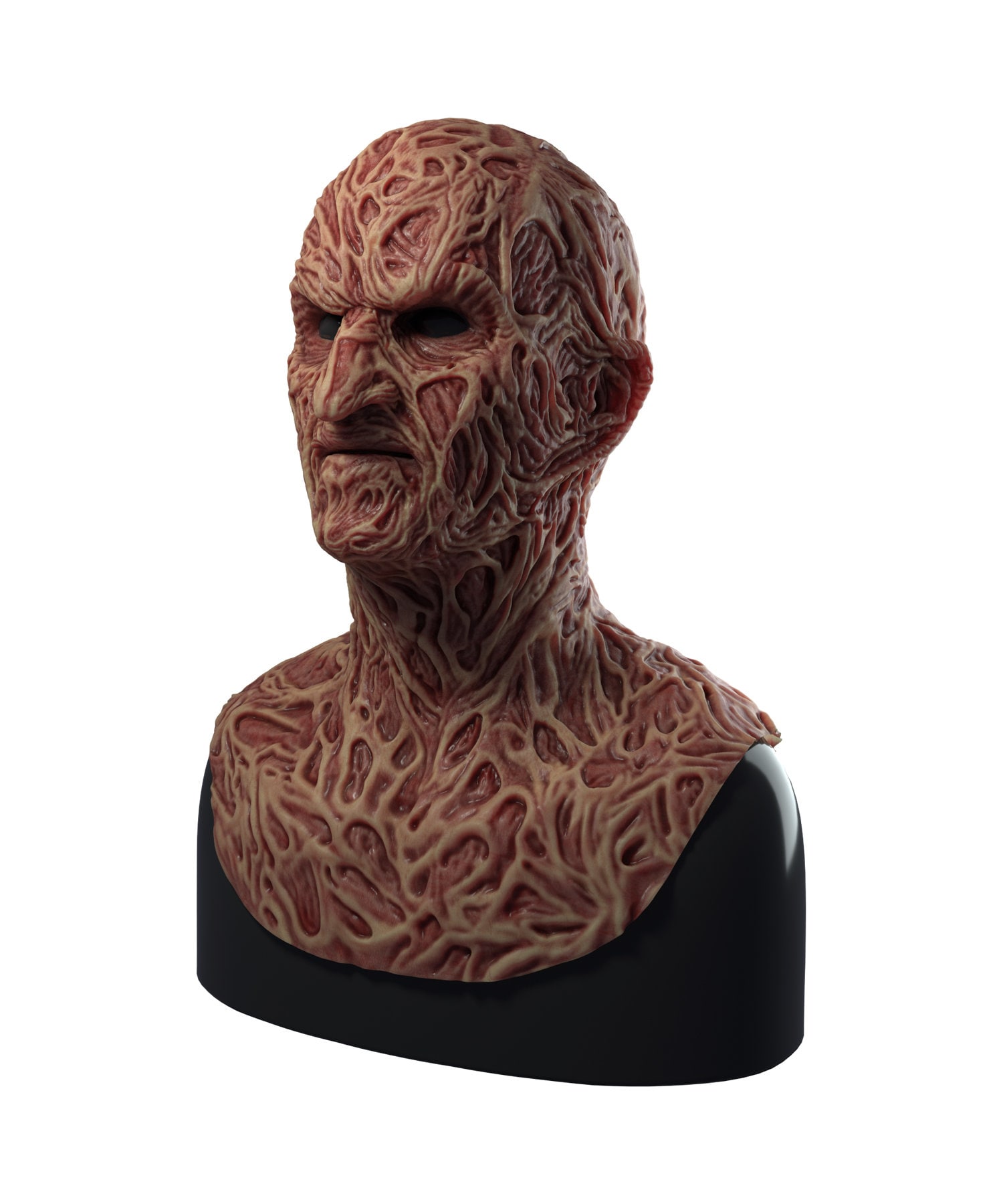 Freddy Krueger Part 4 Hyper Realistic spfx Silicone Mask Nightmare Halloween 