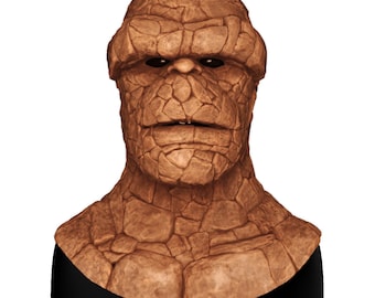 Silicone Mask | Rock Thing Fantastic Four | Halloween Mask