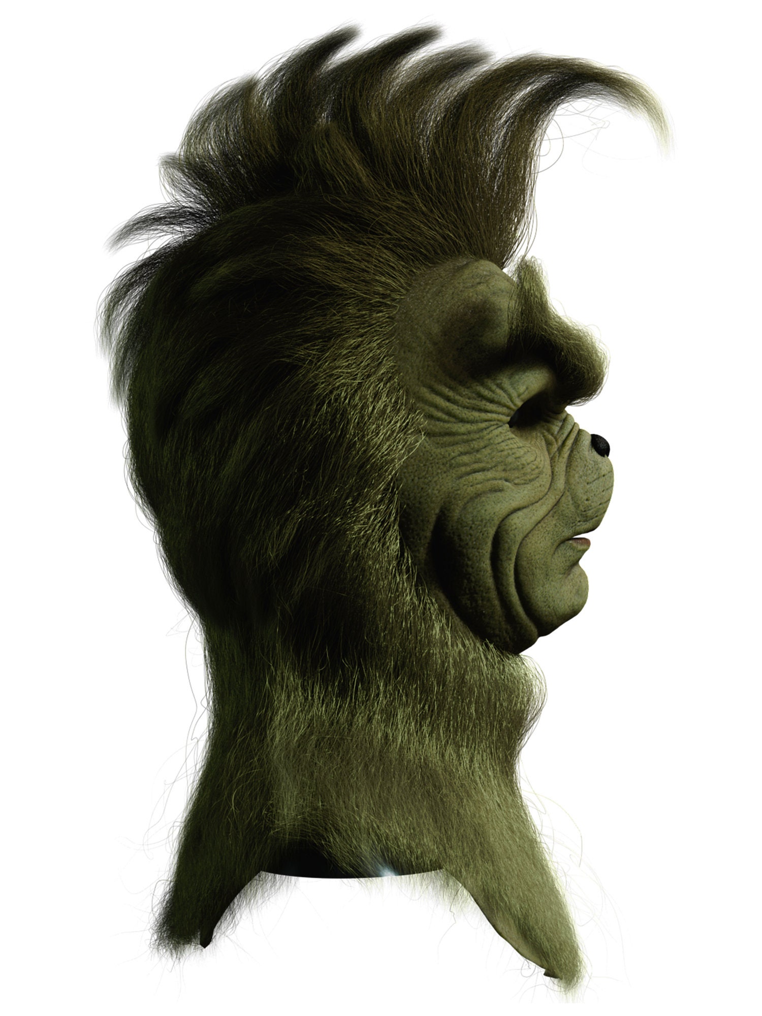 Silicone Mask Grinch Halloween Mask Etsy Australia