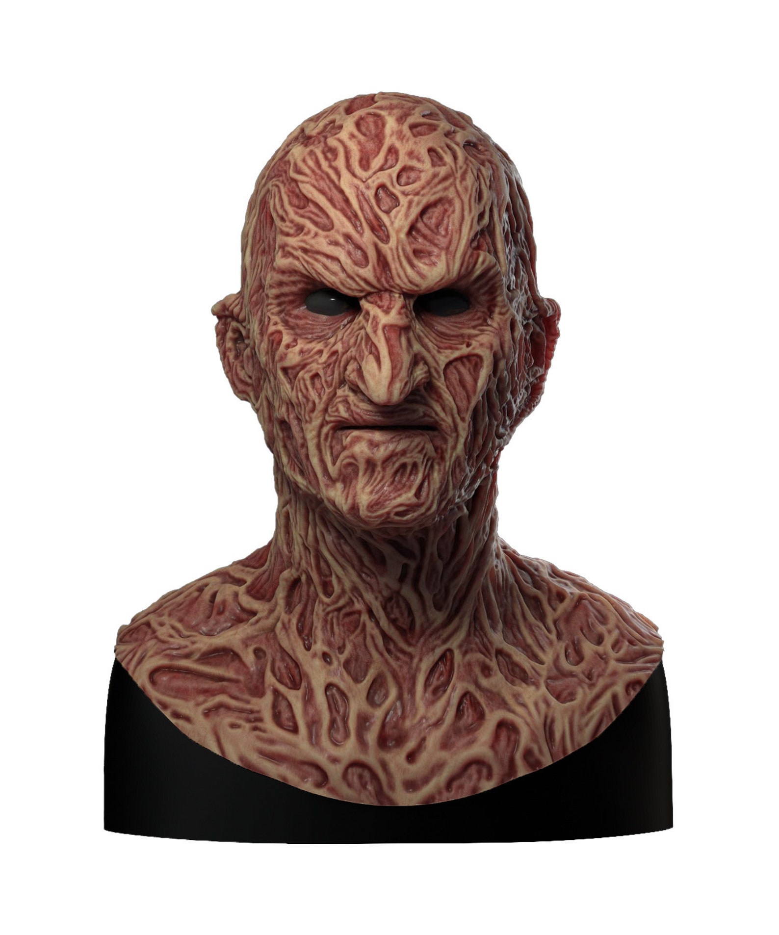 Silicone Mask Freddy Krueger Halloween Mask image 1.