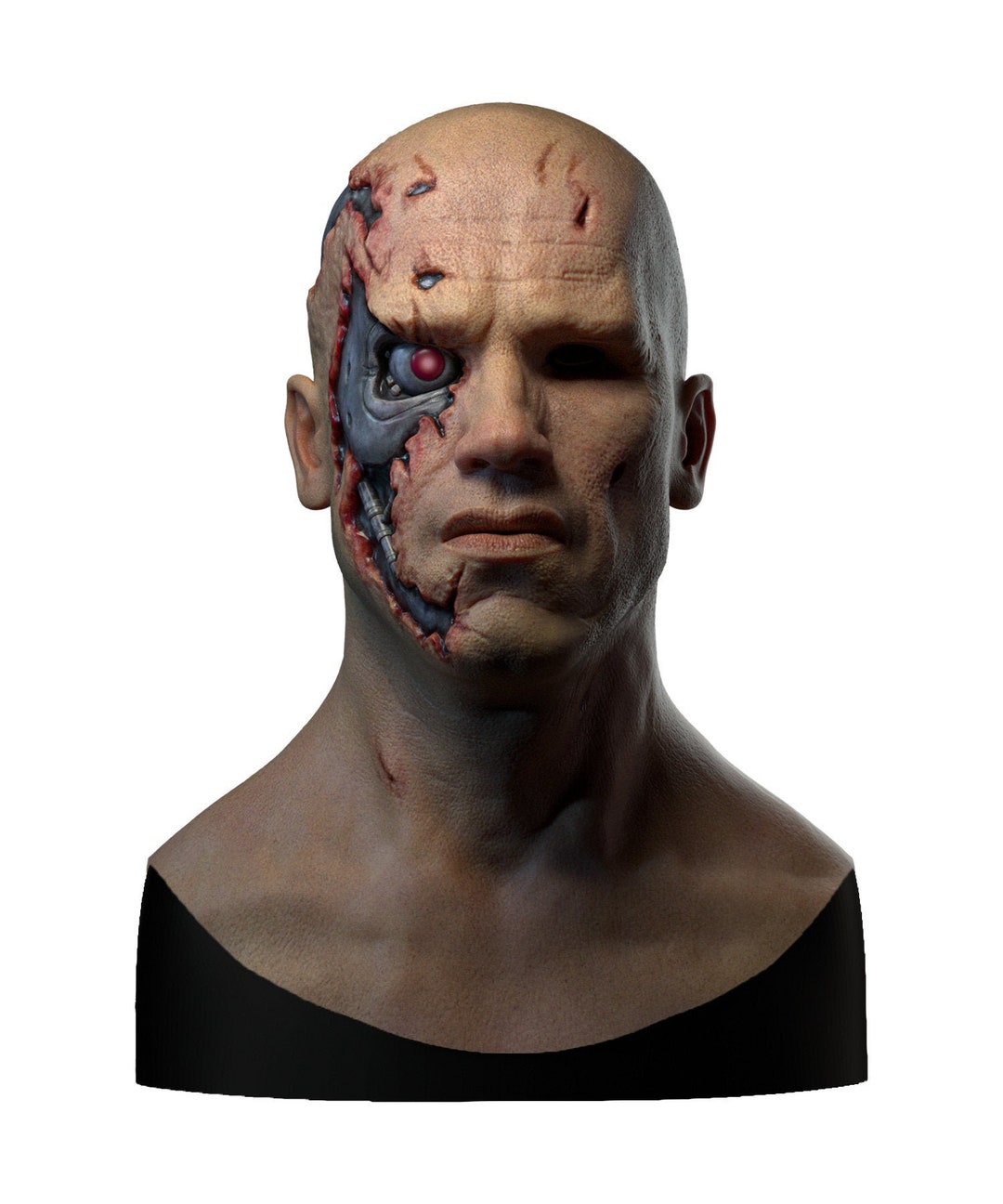 ターミネーターマスク Amazon | T800 ターミネーターマスク ロボット戦士 ラテックス