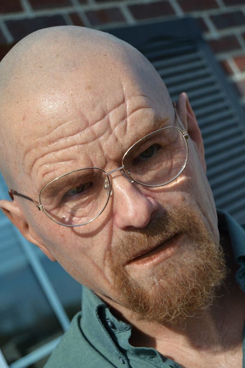 Silicone Mask Walter White Disguise Mask Etsy