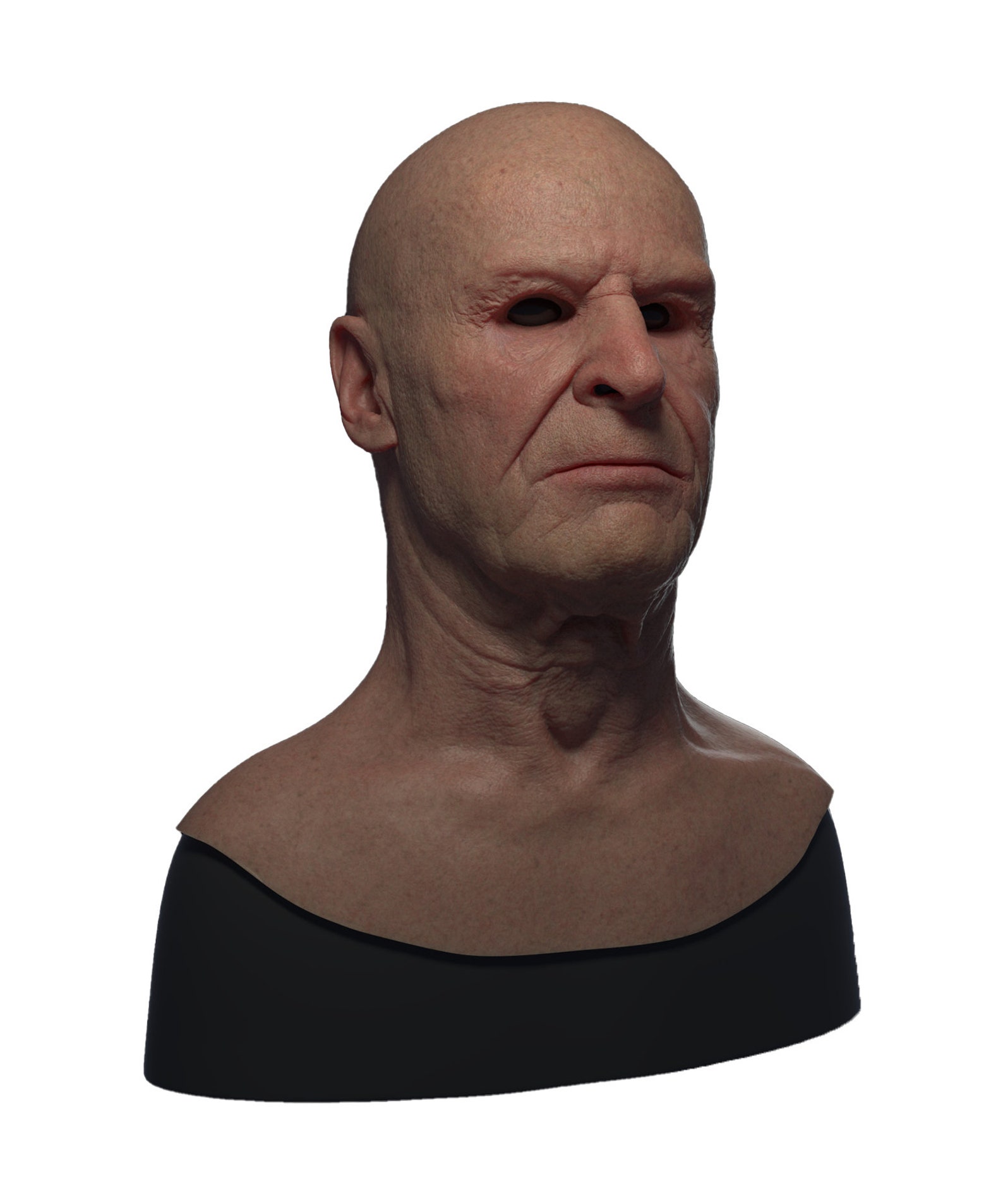 Silicone Mask Realistic Old Man Disguise Mask Etsy