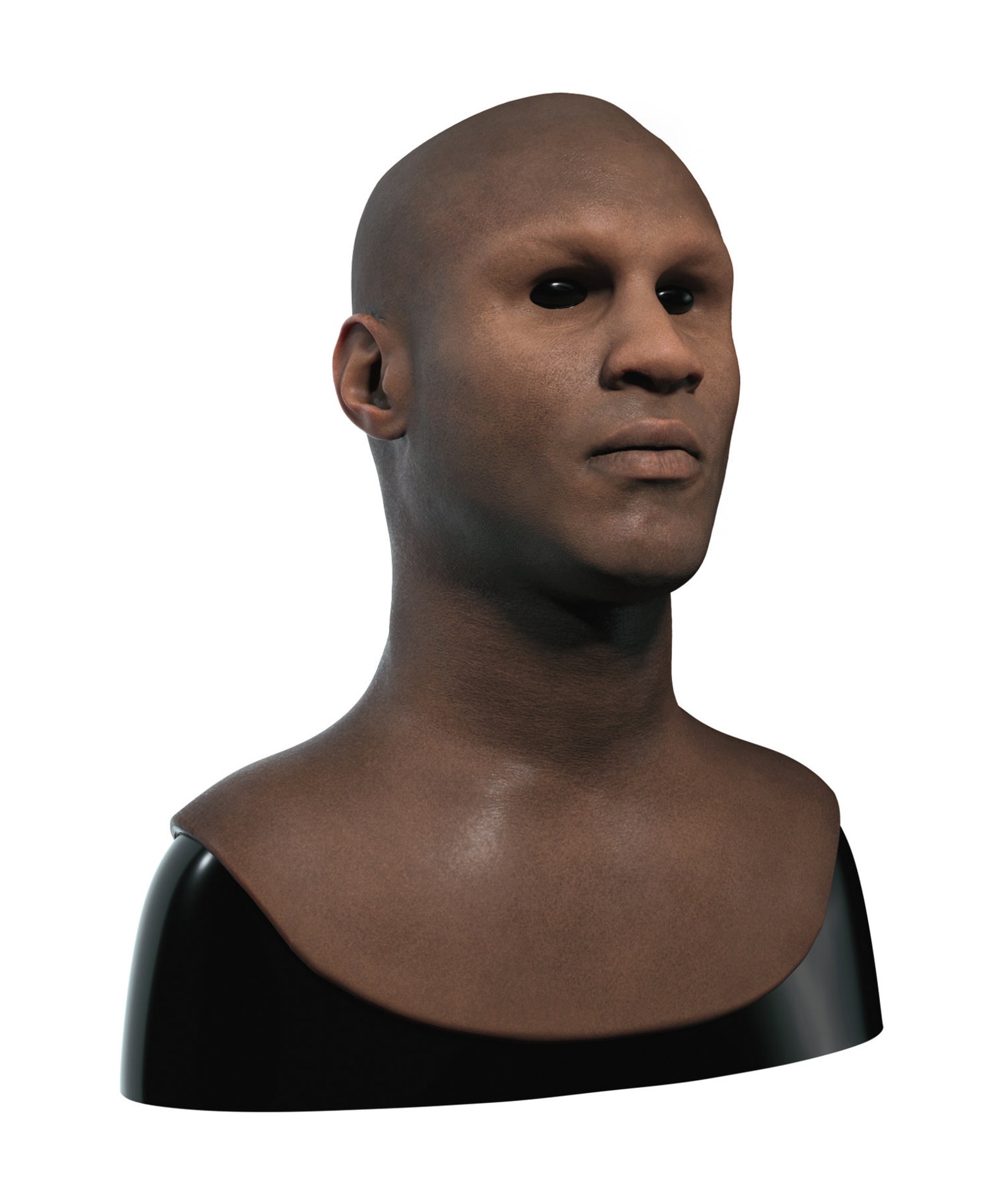 Silicone Mask Realistic Black Man Disguise Mask Etsy