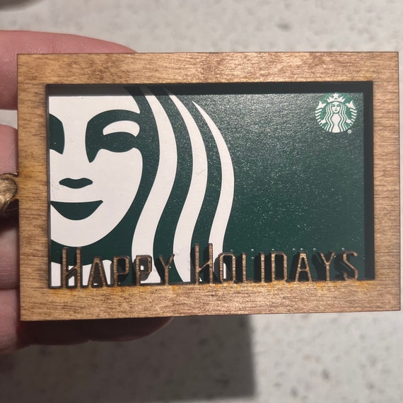 Happy Holidays gift card ornament holder / client gift / realtor gift