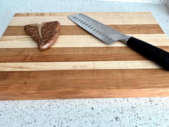 Maple edge grain cutting board / Cherry edge grain cutting board / Mixed maple and cherry edge grain cutting board Realtor 10 pack