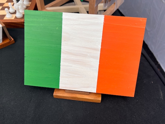Irish Wooden Flag