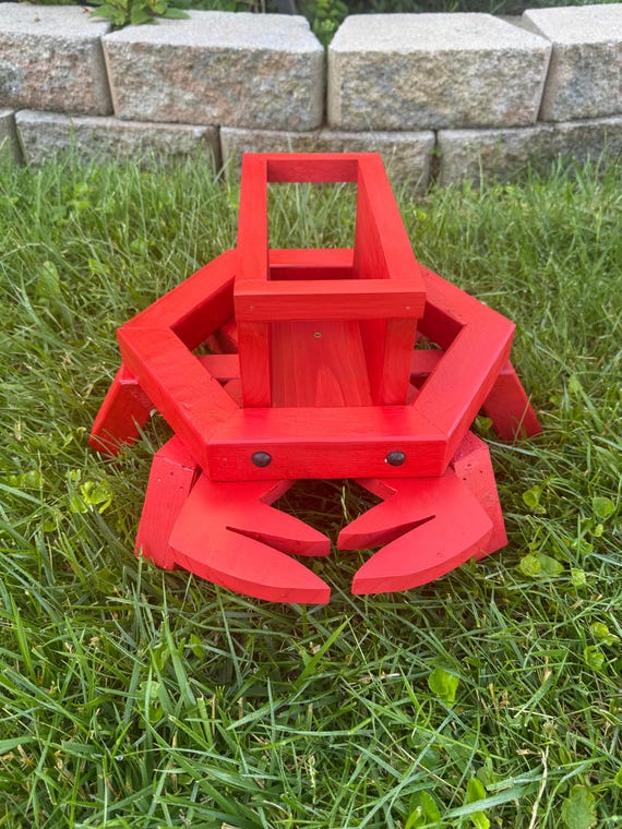 Crab paper napkin holder / LOCAL DELIVERY ONLY