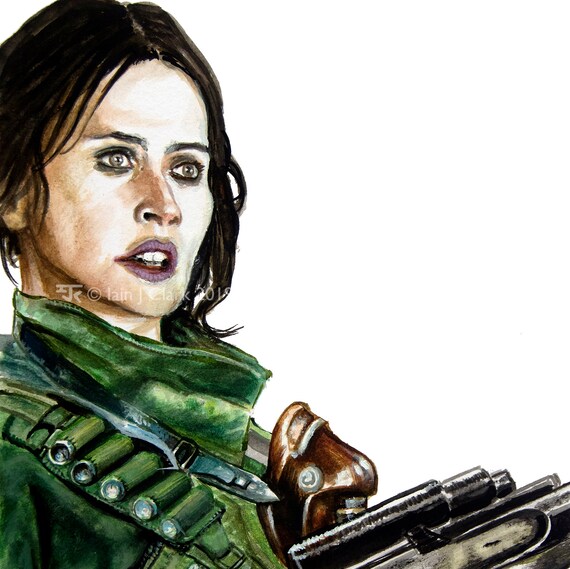 Felicity Jones Drawing PRINT