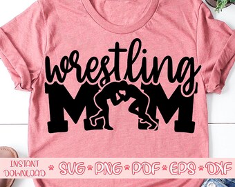 Download Wrestling Mom Svg Etsy