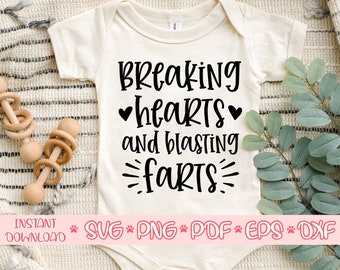 Breaking Hearts Svg Etsy